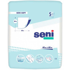 Пелюшки для малюків Seni Soft 60x60 см 5 шт (5900516690311)