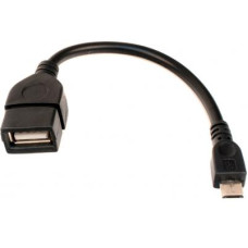 Перехідник USB AF to micro USB M 0.15m PATRON (CAB-PN-USB-F-MICRUSB)