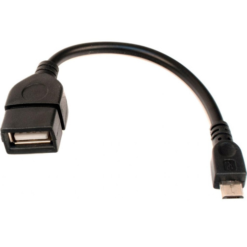 Перехідник USB AF to micro USB M 0.15m PATRON (CAB-PN-USB-F-MICRUSB)