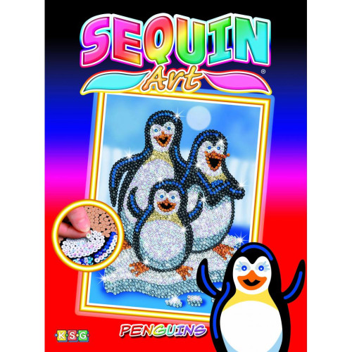 Набір для творчості Sequin Art RED Pepino Penguins (SA1503)