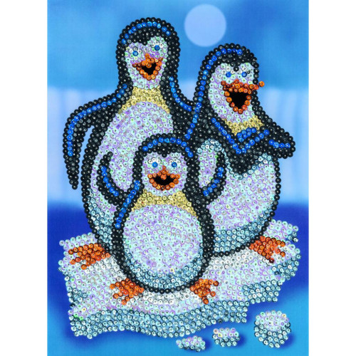 Набір для творчості Sequin Art RED Pepino Penguins (SA1503)