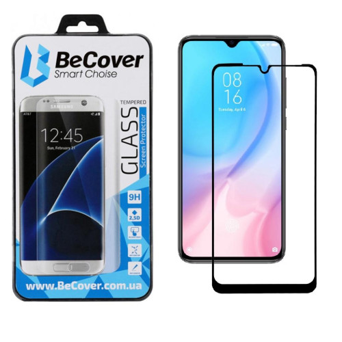 Скло захисне BeCover Xiaomi Mi 9 Lite / Mi CC9 Black (704111)