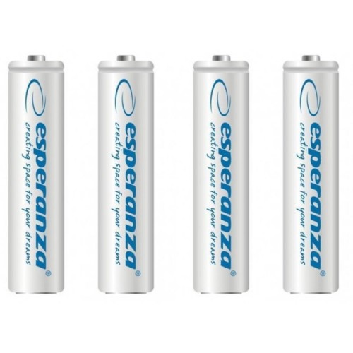 Акумулятор Esperanza AAA 1000mAh Ni-MH * 4 white (EZA102W)