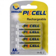 Акумулятор PkCell AA R6 NiMH 2800mAh * 4 (PC/AA2800-4B)