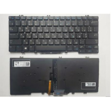 Клавіатура ноутбука Dell Latitude E7280/E7290/E7380/E7390 черн/подсв (A46137)