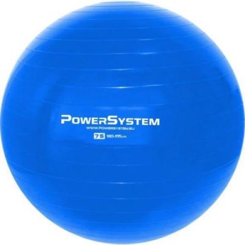 М'яч для фітнесу Power System PS-4013 75cm Blue (PS-4013_75cm_Blue)