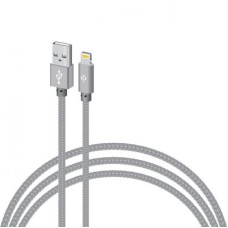 Дата кабель USB 2.0 AM to Lightning 1.0m CBGNYL1 grey Intaleo (1283126477652)