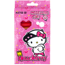 Пластилін Kite Hello Kitty воск. 12 кол. 200 г (HK21-086)