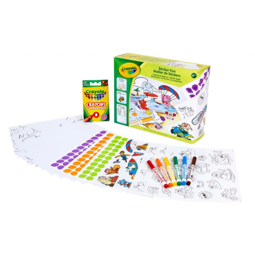 Набір для творчості Crayola з наліпками (256278.006)