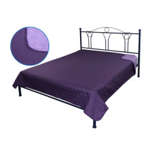 Покривало Руно двостороннє декоративне Зірка фіолетове 150х212 см (360.52У_Violet зірка)