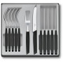 Набір столових приборів Victorinox Swiss Modern Table Set 12 шт Tomato Black (6.9093.11W.12)