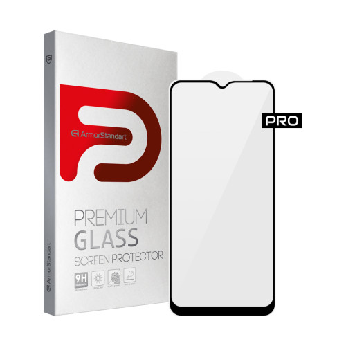 Скло захисне Armorstandart Pro OPPO A16 Black (ARM61019)