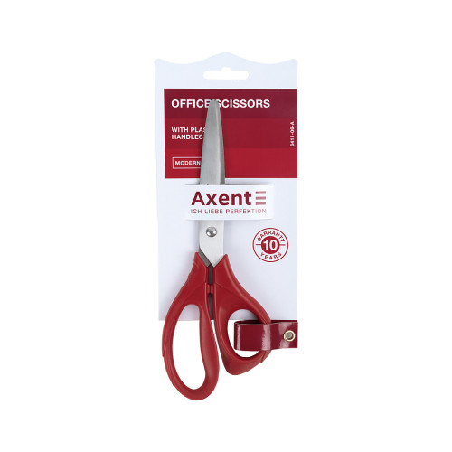 Ножиці Axent Modern, 20 см, червоні (6411-06-A)