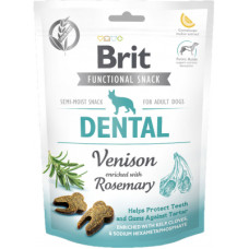 Ласощі для собак Brit Care Dental оленина з розмарином 150 г (8595602539949)