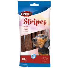 Ласощі для собак Trixie Stripes Light з яловичиною 10 шт 100 г (4011905031729)