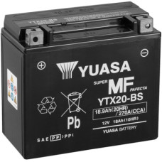 Акумулятор автомобільний Yuasa 12V 18,9Ah MF VRLA Battery (YTX20-BS)