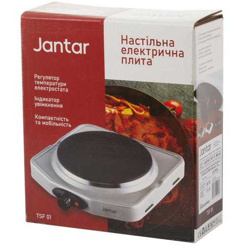 Настільна плита Jantar TSF 01 WH H