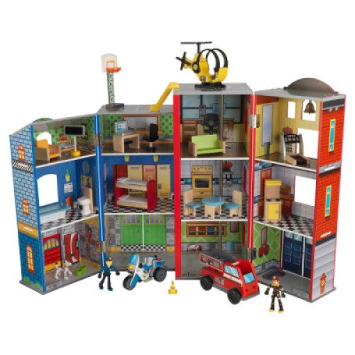 Ігровий набір KidKraft Everyday Heroes Wooden Play Set (63239)