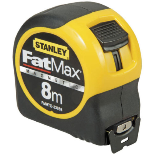 Рулетка Stanley FatMax Blade Armor, 8мх32мм, магнитная (FMHT0-33868)