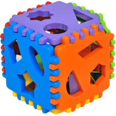 Розвиваюча іграшка Tigres сортер Smart cube 24 елемента в коробці (39758)