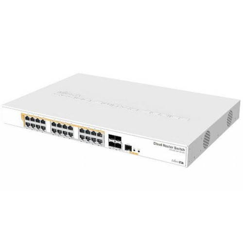 Комутатор мережевий Mikrotik CRS328-24P-4S+RM