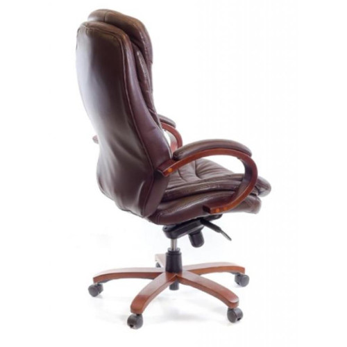 Офісне крісло АКЛАС Валенсия Soft EX MB Коричневое (07826)