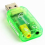 Перехідник USB2.0-Audio GEMBIRD (SC-USB-01)