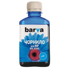 Чорнило Barva HP 933/933XL 180мл CYAN Pigmented (H933-721)