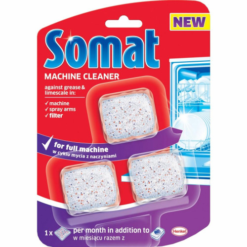 Очищувач для посудомийних машин Somat Machine Cleaner 60 г (9000100999786)