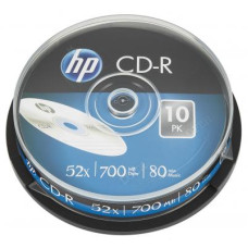 Диск CD HP CD-R 700MB 52X 10шт Spindle (69308/CRE00019-3)