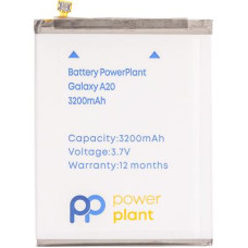 Акумуляторна батарея для телефону PowerPlant Samsung Galaxy A20 (EB-BA505ABN) 3200mAh (SM170685)
