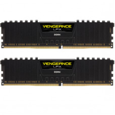 Модуль пам'яті для комп'ютера DDR4 16GB (2x8GB) 3600 MHz Vengeance LPX Black Corsair (CMK16GX4M2Z3600C18)