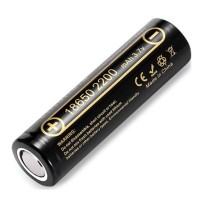 Акумулятор 18650 2200mah Li-Ion, (2100-2300mah), 3.7V (2.75-4.2V), Blac Liitokala (Lii-22A)