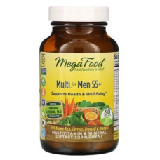 Мультивітамін MegaFood ¶Мультивітаміни для чоловіків 55+, Multi for Men 55+, 60 таб (MGF-10273)