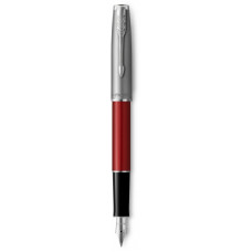 Ручка пір'яна Parker SONNET 17 Essentials Metal Red Lacquer CT  FP F (83 611)