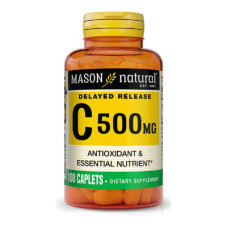 Вітамін Mason Natural Вітамін C повільного вивільнення 500мг, Vitamin C Delayed Re (MAV18111)