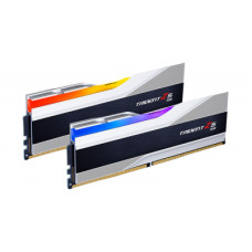 Модуль пам'яті для комп'ютера DDR5 32GB (2x16GB) 5600 MHz Trident Z5 RGB Silver G.Skill (F5-5600J3636C16GX2-TZ5RS)