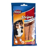 Ласощі для собак Trixie Stripes Light з м'ясом домашньої птиці 10 шт 100 г (4011905031569)