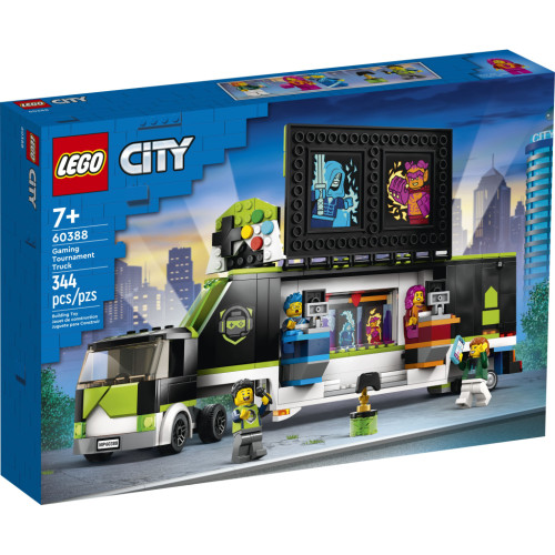 Конструктор LEGO City Вантажівка для ігрового турне 344 деталі (60388)