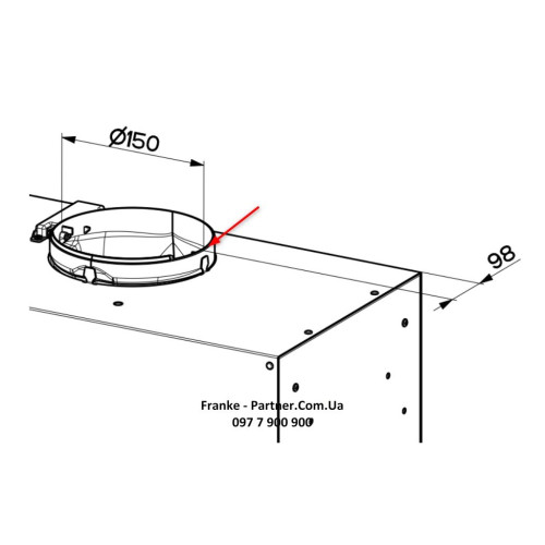 Витяжка кухонна Franke Box Flush EVO FBFE BK MATT A70 (305.0665.365)