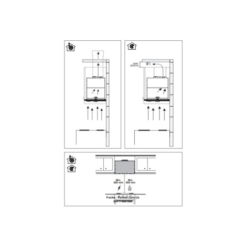 Витяжка кухонна Franke Box Flush EVO FBFE BK MATT A70 (305.0665.365)