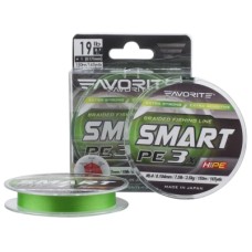 Шнур Favorite Smart PE 3x 150м 0.5/0.117mm 9lb/4.1kg Light Green (1693.10.65)