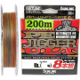 Шнур Sunline PE-Jigger ULT x8 200m 1.7/0.225mm 30lb/13.0kg Multi Color (1658.11.07)