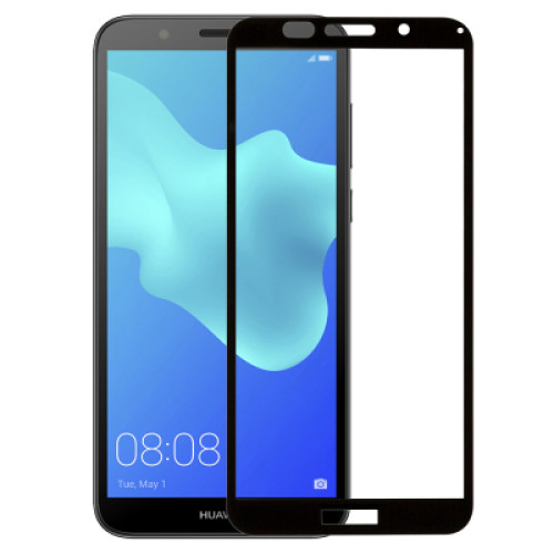 Скло захисне PowerPlant Full screen Huawei Y5 (2018), Black (GL604913)