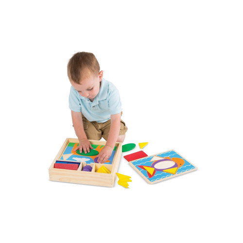 Розвиваюча іграшка Melissa&Doug Мозаика для начинающих (MD528)