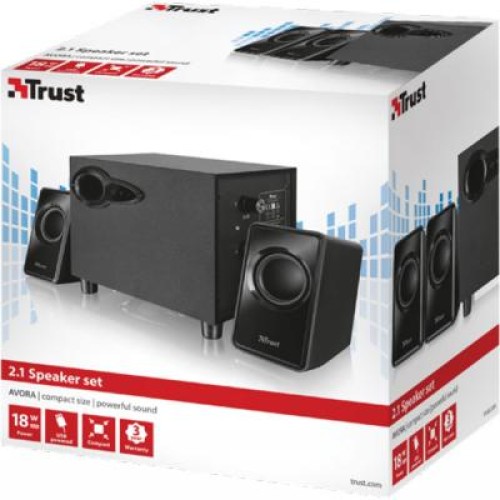 Акустична система Trust Avora 2.1 Subwoofer Speaker Set (20442)