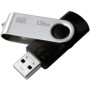 USB флеш накопичувач GOODRAM 128GB UTS2 Twister Black USB 2.0 (UTS2-1280K0R11)