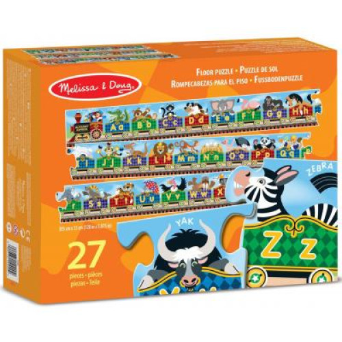 Розвиваюча іграшка Melissa&Doug Паровозик Алфавіт 27 ел (MD4420)