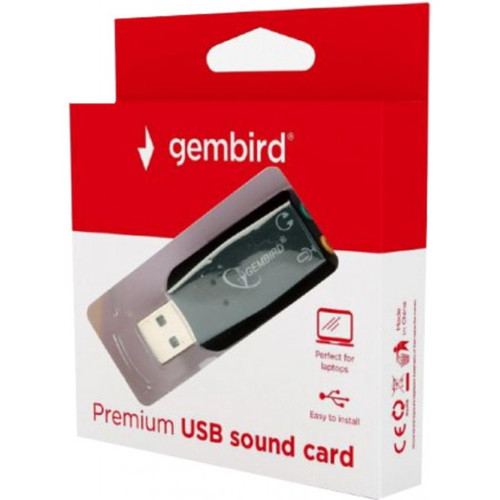 Перехідник USB2.0-Audio GEMBIRD (SC-USB2.0-01)