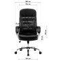 Офісне крісло GT Racer X-2873-1 Business Black